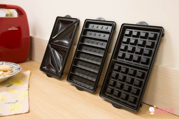 【日本Tescom】三盤式鬆餅機 ❤︎ 多種甜/鹹料理通通難不倒妳！