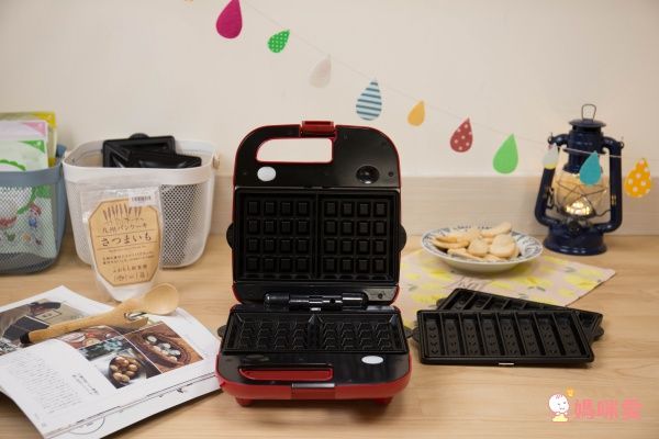 【日本Tescom】三盤式鬆餅機 ❤︎ 多種甜/鹹料理通通難不倒妳！