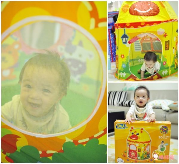 DJ Toys【二合一聲光遊戲墊╱球池帳篷】過年親朋好友~小孩同樂必備♬