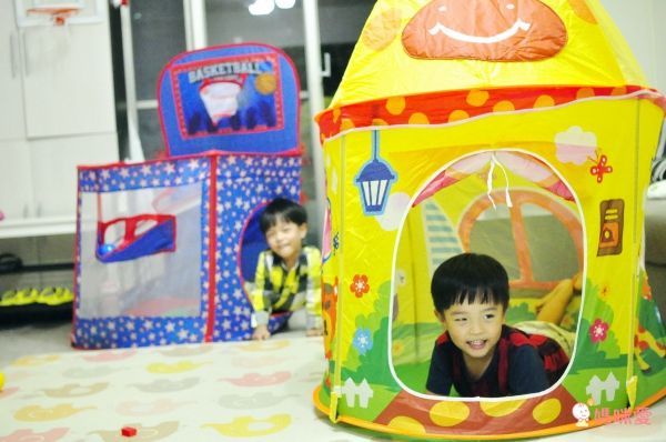 DJ Toys【二合一聲光遊戲墊╱球池帳篷】過年親朋好友~小孩同樂必備♬