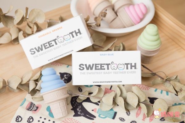 西班牙 Oli & Carol 多功能玩具 / Sweetooth 冰淇淋固齒器
