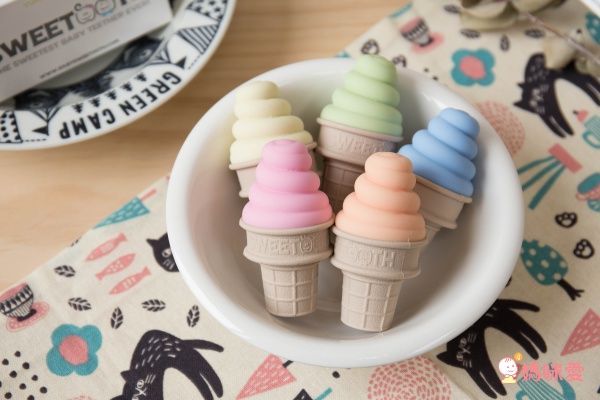 西班牙 Oli & Carol 多功能玩具 / Sweetooth 冰淇淋固齒器