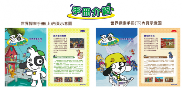弘恩動畫 - 多奇探險隊【全52集】-DVD8片裝、片長約547分鐘(全26集/每集2個單元約26分鐘)、國語/英語發音、中文/英文字幕、附贈：影片導讀手冊2本