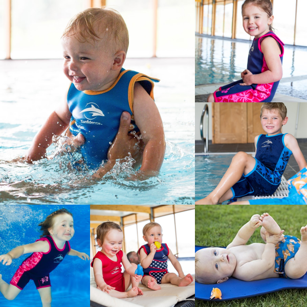 游泳老師推薦！英國 Konfidence 浮力夾克、尿布褲、泳衣