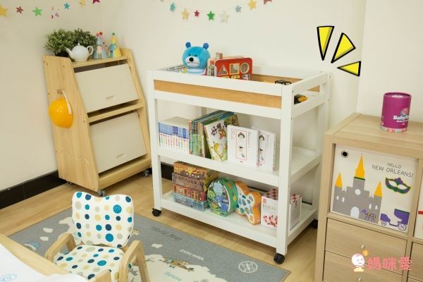 LEVANA 多功能尿布台 X 木製尿布台