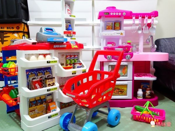 酷比樂 - 聲光廚具台-WD-A18-粉紅色