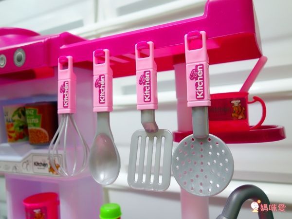 酷比樂 - 聲光廚具台-WD-A18-粉紅色