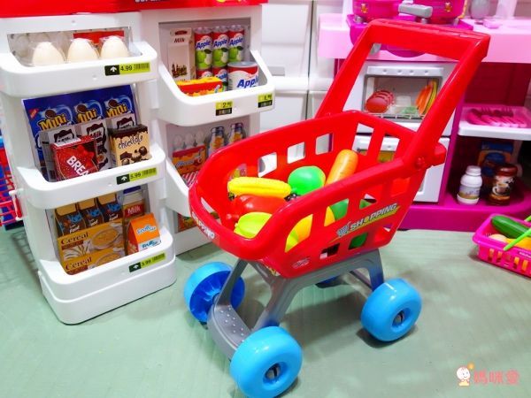 酷比樂 - 聲光廚具台-WD-A18-粉紅色