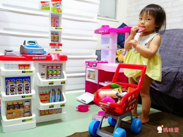 酷比樂 - 聲光廚具台-WD-A18-粉紅色