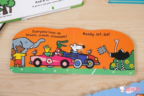 Maisy's Race Car 小鼠波波系列