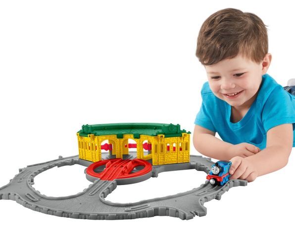 湯瑪士小火車 - 帶著走系列 提茅斯機房遊戲組