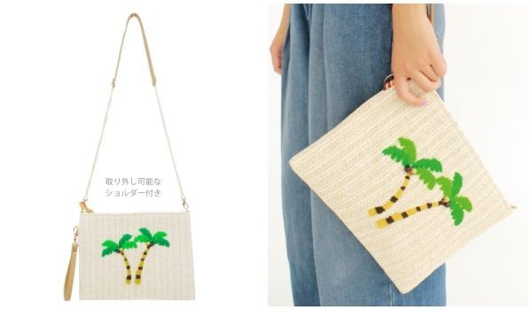✿～日雜風～夏日度假遮陽草帽 / 藤編包 / 卡套 ✿