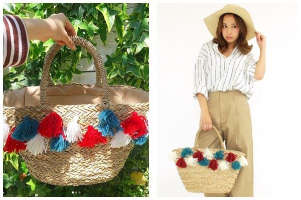 ✿～日雜風～夏日度假遮陽草帽 / 藤編包 / 卡套 ✿