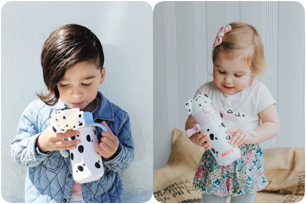 Nuby不鏽鋼餐具水壺系列