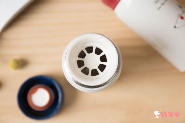 日本polarbearsfam - 大白祝日雙層不鏽鋼真空悶燒罐-藍-320ml