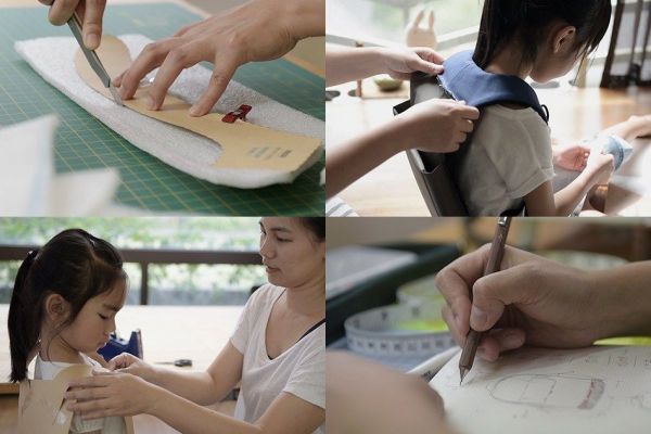 niizo 小學生清新風護脊書包