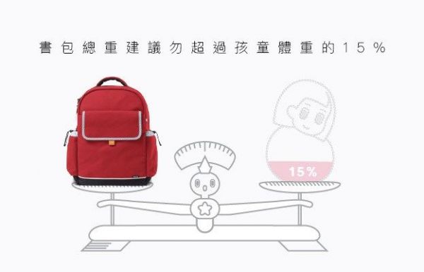 niizo 小學生清新風護脊書包