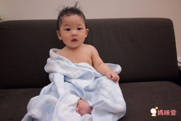 日本桃雪 紗布口水巾/方巾/嬰兒被