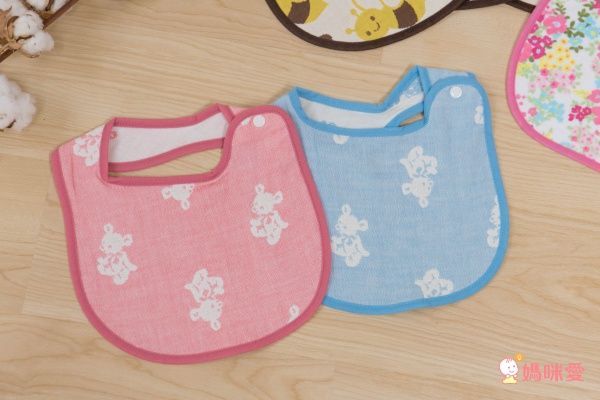 日本桃雪 紗布口水巾/方巾/嬰兒被