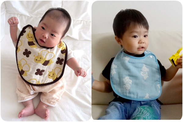 日本桃雪 紗布口水巾/方巾/嬰兒被