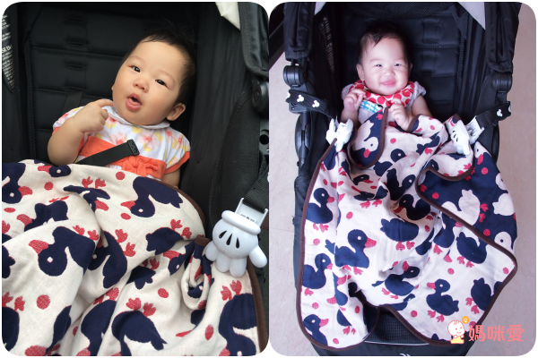 日本桃雪 紗布口水巾/方巾/嬰兒被