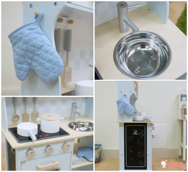 荷蘭 New Classic Toys - 超人氣推薦-聲光小主廚-櫻花粉-(含配件12件)