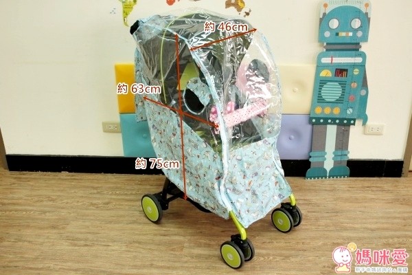 日本迪士尼 推車雨罩