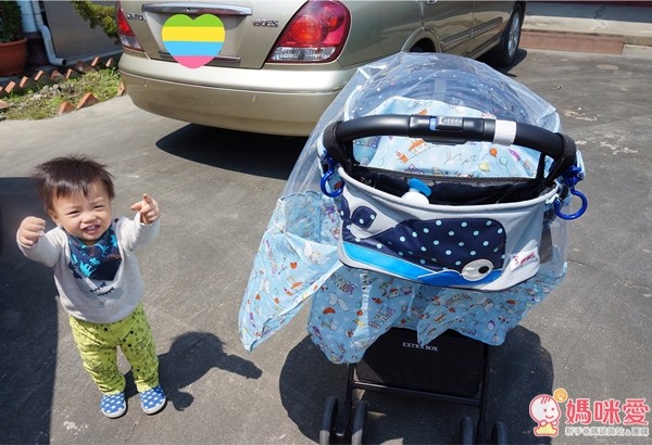 日本迪士尼 推車雨罩