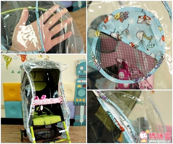 日本迪士尼 推車雨罩