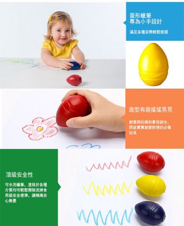 相見恨晚!【美國 Crayola 繪兒樂】可水洗系列 ❤ 彩色筆╱蠟筆╱印章筆