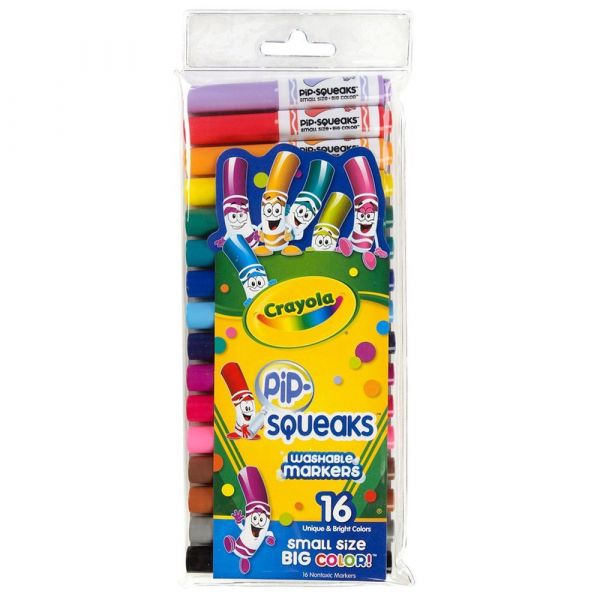 相見恨晚！【美國 Crayola 繪兒樂】可水洗系列 ❤ 彩色筆╱蠟筆╱印章筆