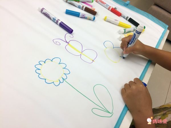 相見恨晚!【美國 Crayola 繪兒樂】可水洗系列 ❤ 彩色筆╱蠟筆╱印章筆