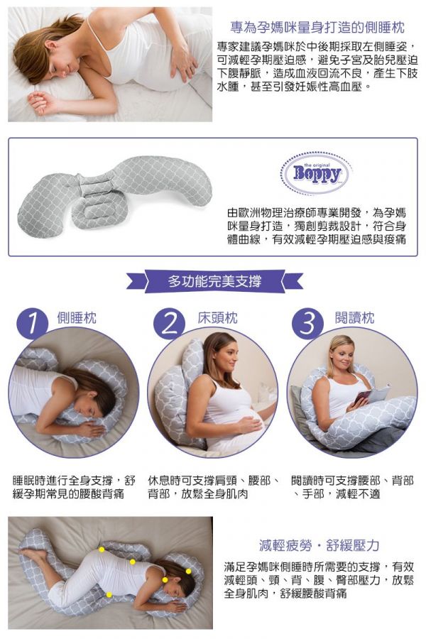 Boppy鳥巢型新生兒躺枕