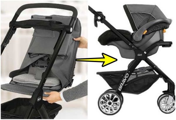 義大利 chicco - Bravo極致完美手推車限定版-尊爵灰