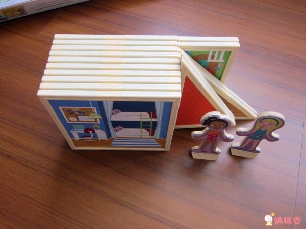 【美國磁力娃娃屋】孩子自己組玩具屋,創造力UP!