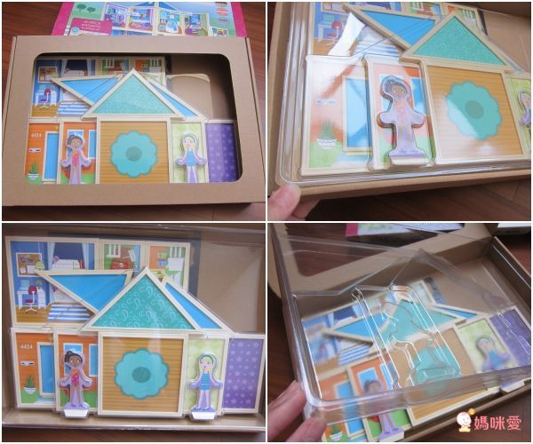 【美國磁力娃娃屋】孩子自己組玩具屋,創造力UP!