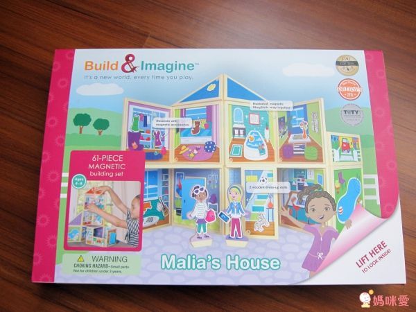 【美國磁力娃娃屋】孩子自己組玩具屋,創造力UP!