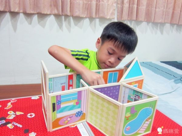 【美國磁力娃娃屋】孩子自己組玩具屋,創造力UP!