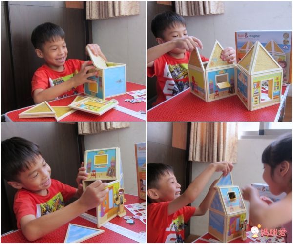 美國 Build & Imagine - 百變娃娃屋-陽光沙灘-54pcs