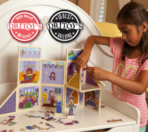 美國 Build & Imagine - 百變娃娃屋-童話城堡-79pcs