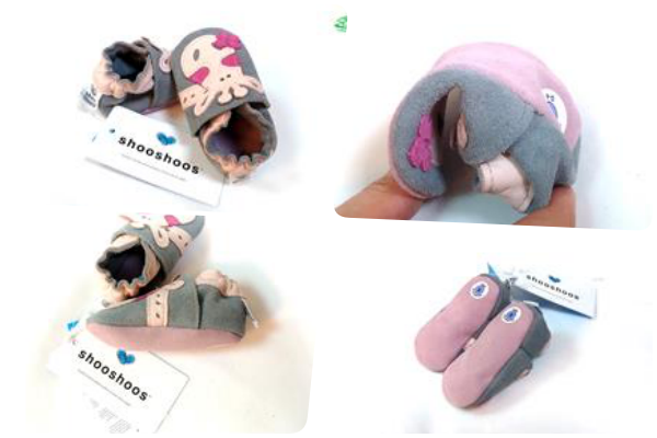 英國 shooshoos 真皮手工涼鞋/學步鞋