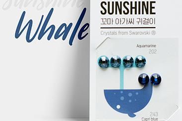 韓國 Little Miss Sunshine 無毒兒童耳環貼紙/指甲貼紙