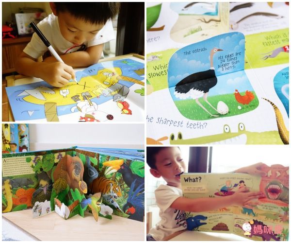 英國暢銷出版社Usborne♕Q&A知識百科翻翻書 / 英語擦寫學習書 / 立體有聲書