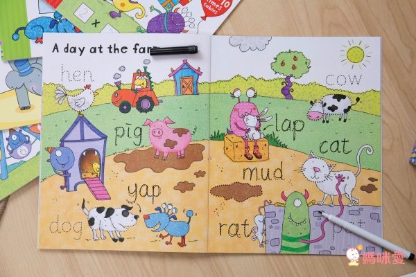 英國暢銷出版社Usborne♕Q&A知識百科翻翻書 / 英語擦寫學習書 / 立體有聲書