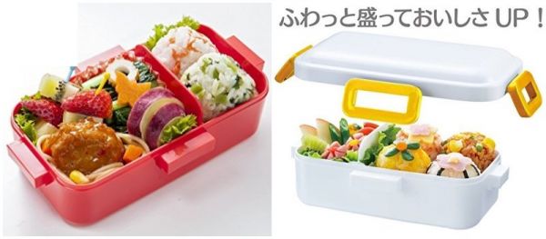 日本 SKATER 代購 - 日本製可微波樂扣便當盒(附隔板)-貝兒 (530ml)-PFLB6
