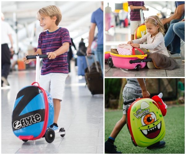 英國Zinc Flyte - 多功能滑板車-粉紅超能Z-18吋