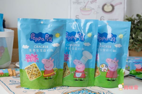 孩子最愛❤佩佩豬餅乾 / 100%天然水果乾 / 進口特厚無籽梅乾