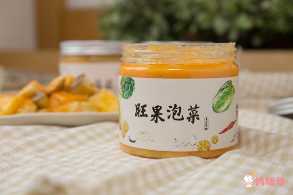 【旺果日嚐★黃金泡菜】醬汁濃郁清爽，絕不含防腐劑和乳化劑！