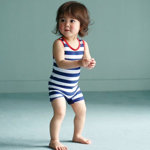 日本設計 D BY DADWAY 高品質兒童防曬泳衣