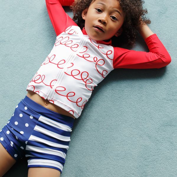 日本設計 D BY DADWAY 高品質兒童防曬泳衣